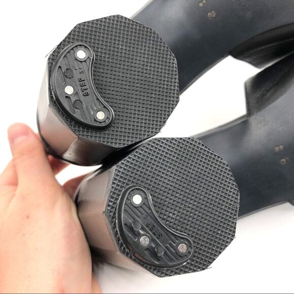 GREY CITY Sarah Column Heel Pump Black 8.5 - Picture 12 of 13